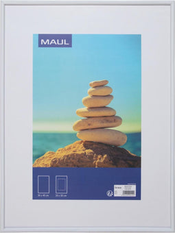 MAULart fotolijst, kunststof frame, ft 30 x 40 cm, wit 6 stuks