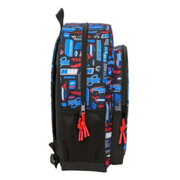 Schoolrugzak Hot Wheels Multicolour 32 x 38 x 12 cm