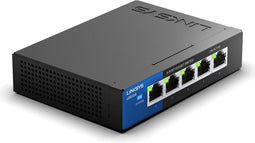 Linksys LGS105 - Netwerk Switch - Unmanaged - 5 Poorten - 1000 Mbps