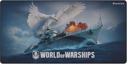 Genesis NPG-1739 - Gaming-muismat - 900 x 450 mm - World of Warships graphics - Multi-color