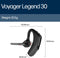Poly Voyager Legend 30 - In Ear Headset - Bluetooth met ruisonderdrukking - Zwart