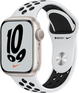 Apple Watch Series 7 - Smartwatch - Zuurstofmeting ECG - Wit (41mm)