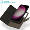 imoshion Hoesje Geschikt voor Samsung Galaxy S23 FE Hoesje Met Pasjeshouder - imoshion Uitneembare 2-in-1 Luxe Bookcase - Zwart