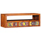 Tv-wandmeubel 90x30x30 massief acaciahout meerkleurig
