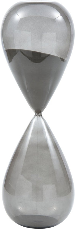 WOOOD Florine Zandloper - Glas - Off black - 36x12x12