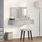 vidaXL - Wandhanger - Kaptafel - Betonnen - Grijs - 100x40x70 - cm