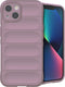 iMoshion Hoesje Geschikt voor iPhone 13 Hoesje Siliconen - iMoshion EasyGrip Backcover - Paars