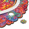 UNIDRAGON Houten Puzzel Voor Volwassenen Mandala - Bewuste Liefde - 350 stukjes - King Size 33 cm