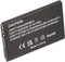 Li-Ion batterij - 600mAh (3.7V) voor mobiele telefoon, smartphone, telefoon zoals BeaFon EU001B, S400 EU001WBlu N4C600T, N4C820TDigma EB-4LDoro DBC-800, DBC-800A, DBC-800B, DBC-800D, DBP-800B, XYP1110007704 Emporia AK-C1