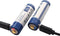 Li-ion batterij Keeppower 14500 - 1100mAh 3,7V - 3,6V met USB-oplaadmogelijkheid en PCB P1411U
