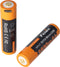Li-ionbatterij 18650, 3500 mAh beveiligd met USB-oplaadfunctie, 70x18,6 mm, met AccuSafe