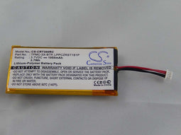Li-polymer battery - 1000mAh (3.7V) - for remote control such as Crestron LPPCZRST1S1P, TPMC-3X-BTP