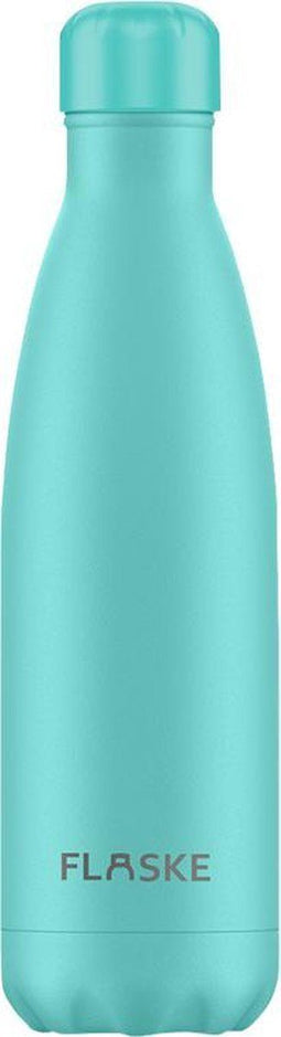 FLASKE Wave Match - 500ml - RVS Drinkfles van 500ML - Geschikt als waterfles, thermosfles en thermoskan