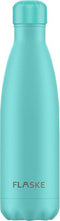 FLASKE Wave Match - 500ml - RVS Drinkfles van 500ML - Geschikt als waterfles, thermosfles en thermoskan