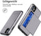 iMoshion Hoesje Geschikt voor iPhone 11 Hoesje - Ruimte voor 2 pasjes - iMoshion Backcover met pasjeshouder - Grijs