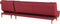 ALSTEN - Hoekslaapbank - Rood - Linkerzijde - 257 cm - Polyester