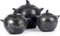 The Burned jar zwart medium