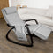 SoBuy Schommelstoel - Verstelbaar - max. 150 kg - 80 x 66 x 92 cm - Grijs