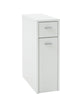 FMD - Ladekast - met - 2 - lades - 20x45x61 - cm - wit