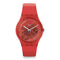 Swatch Horloge Heren - Polshorloge - Ø 41 mm - Rood