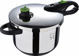 San Ignacio Expert Snelkookpan Ø22cm 5,5 Liter Roestvrij Staal - Koken - Bakken - Alle warmtebronnen