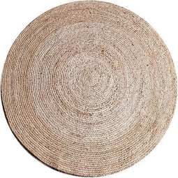 Vloerkleed Jute Rond Naturel ø200 cm