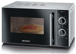 Severin MW 7771 - Magnetron met grillfunctie - 800W magnetronvermogen - Roestvrij staal