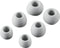 Thomson EAR3005 - In Ear oordopjes - Geïntegreerde microfoon en headsetfunctie - Grijs (3 paar)