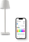 FlinQ Lume - Smart Tafellamp - Oplaadbaar USB-C - Touch Bediening - Spatwaterdicht IP44 - 11 x 38 cm