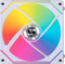 Lian Li UNI FAN SL-INFINITY - Ventilatorhuis - 1 pack - 140 mm - 72,69 CFM - 200 - 1600 omw/min. - 28 dBA - PMW - RGB - 4-pins - wit