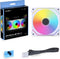 Lian Li UNI FAN SL-INFINITY - Ventilatorhuis - 1 pack - 140 mm - 72,69 CFM - 200 - 1600 omw/min. - 28 dBA - PMW - RGB - 4-pins - wit
