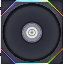 Lian Li UNI FAN TL 140 Reverse Black - Ventilatorhuis - 120mm - 101.6 CFM - 200 - 1800 RPM - 31 dBA - FDB - 4-pin PMW - L-Connect 3 - zwart