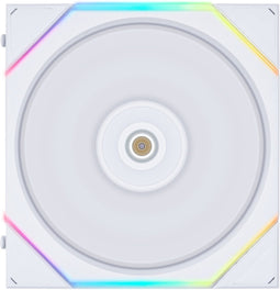 Lian Li UNI FAN TL 140 Reverse White - Ventilatorhuis - 120mm - 101.6 CFM - 200 - 1800 RPM - 31 dBA - FDB - 4-pin PMW - 1.6" LCD Scherm 400x400 - wit