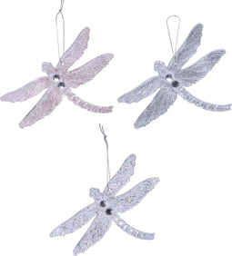 Libelle plastic l10b4.5h12.5 cm assorti