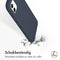 Accezz iPhone 11 - Liquid Silicone Backcover - Schokabsorberend - Blauw