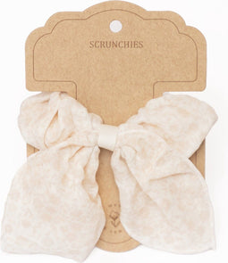 Mrs Ertha Scrunchies met strik - Bouquet Silhouette