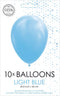 Licht blauwe ballonnen | 10 stuks (multi)