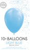 Licht blauwe ballonnen | 10 stuks (multi)