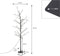 Lichtboom 120cm - 240LED - met timer