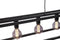 Lichtbron Smoke, 9,5 cm, S340 zwart