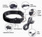 Lichtgevende Halsband LED Maat S 34 - 41 cm USB Oplaadbaar Hondenhalsband Puppy Riem - Zwart Hond Dog Kat Kitten Cat - Dutchwide