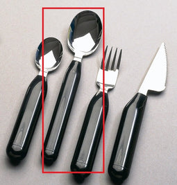 Lichtgewicht bestek met dikke handgreep - lepel