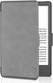 Lichtgewicht Hoesje Geschikt voor Kobo Clara 2E Slimfit Sleepcover - Book Case Hoes Cover - Grijs - ereader hoesje - cover