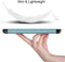Lichtgewicht Hoesje Geschikt voor Kobo Clara 2E Slimfit Sleepcover - Book Case Hoes Cover - Aqua Blauw - ereader hoesje - cover