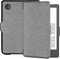 Lichtgewicht Hoesje Geschikt voor Kobo Clara 2E Slimfit Sleepcover - Book Case Hoes Cover - Grijs - ereader hoesje - cover
