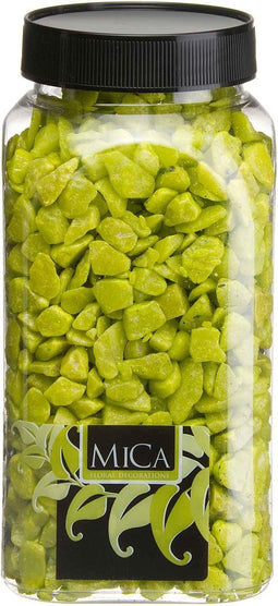 Lichtgroen Decoratie Steentjes 650ml - Mica Decorations