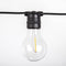 Lichtsnoer Allegra 8 mtr. Zwart met 10 x LED (koppelbaar) made by NewGarden