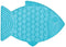 Lickimat Felix - Slowfeeder Voor De Kat - Tegen Schrokken - Kattenvoerbak - 22x16 cm Turquoise