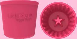 Lickimat - Honden - Slowfeeder - Yoggiepot Roze