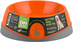 Lickimat Oh Bowl Medium Oranje - CE